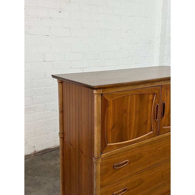 1960s Lane Highboy Dresser For Sale - Image 10 of 12