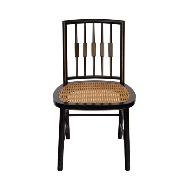 Set of 6 Modern Windsor Dining Chairs Designed by Michael Taylor for Baker Furniture For Sale - Image 12 of 18