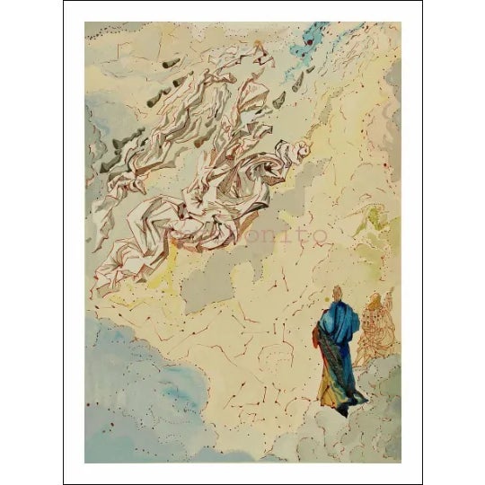 Artist: Salvador Dali Country: Spain Title: Paradise 20 – The sixth heaven of Jupiter Medium: Original Woodcut Marks: Not...