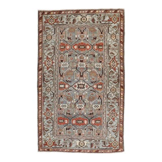Antique Persian Malayer, 4'5'' X 6'11'' For Sale