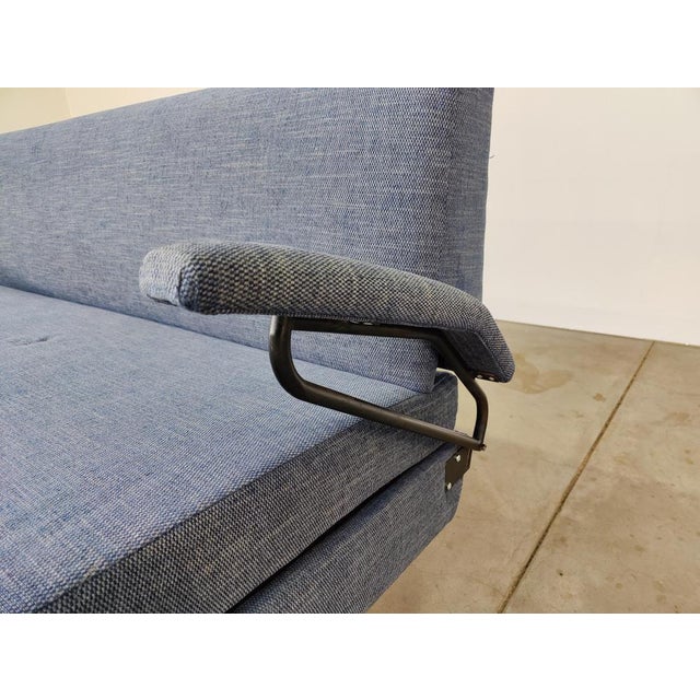 Mid-Century Modern Italian Sofa Bed For Sale - Image 5 of 11