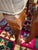 Set of 8 French Upholstered Dining Chairs For Sale - Image 10 of 11