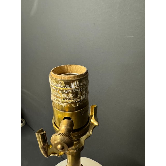 Visual Comfort Visual Comfort Alabaster Versa Large Table Lamp For Sale - Image 4 of 10