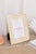 Kenneth Ludwig Chicago Raffia & Gold 4x6 Picture Frame For Sale - Image 4 of 6
