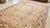 Antique Mahal Rug, Handmade Oriental Rug, Pale Green, Rust and Navy Blue For Sale - Image 17 of 18