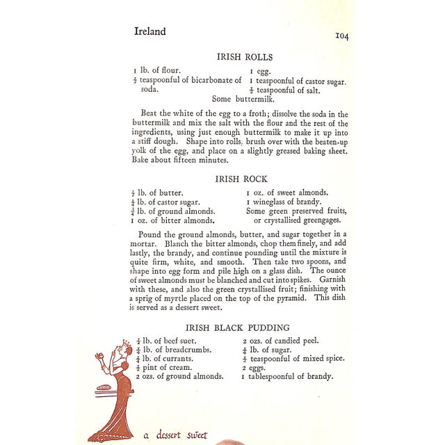 Paper "County Recipes of Old England" 1929 Edden, Helen [Compiled By] For Sale - Image 7 of 10