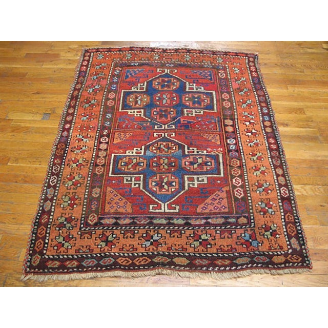 19th Century Turkish Anatolian Yuruk Carpet ( 4'3" x 5'6" - 130 x 168 )