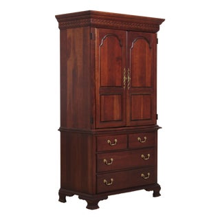 Pennsylvania House Cherry Bedroom Armoire Cabinet For Sale