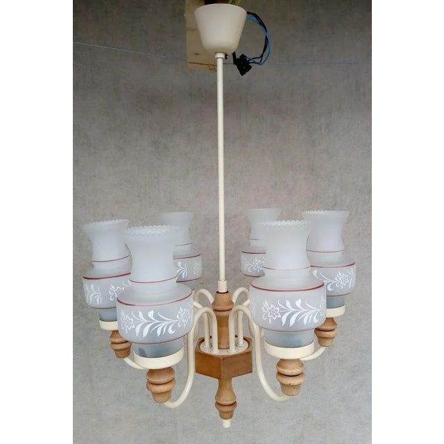 Vintage Chandelier, 1970s For Sale - Image 11 of 11