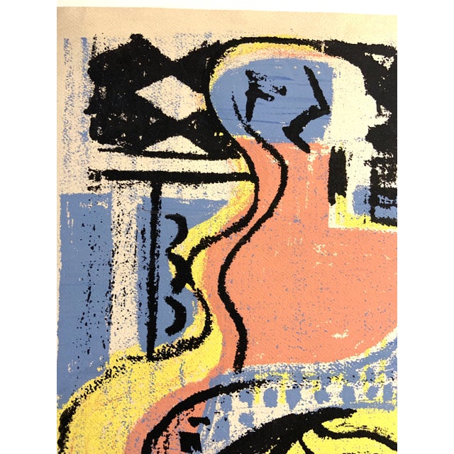 1948 Modernist Madonna and Child Print For Sale - Image 4 of 7