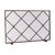 Warm Black Celeste Fireplace Screen Iron For Sale In Dallas - Image 6 of 11