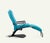 Italian Chaise Longue in Painted Metal and Padded Fabric, 1970s For Sale - Image 3 of 11