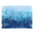 The Blue Lagoon - Original Blue Abstract Mixed Media Street Art Painting on Canvas For Sale