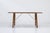 "Hunitng table" designed by Børge Mogensen. Produced in Denmark by Søborg Furniture. Solid oak legs with teak feet. Brass...