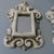 Miniature Carved Rococo Wall Mirrors - a Pair For Sale - Image 13 of 17