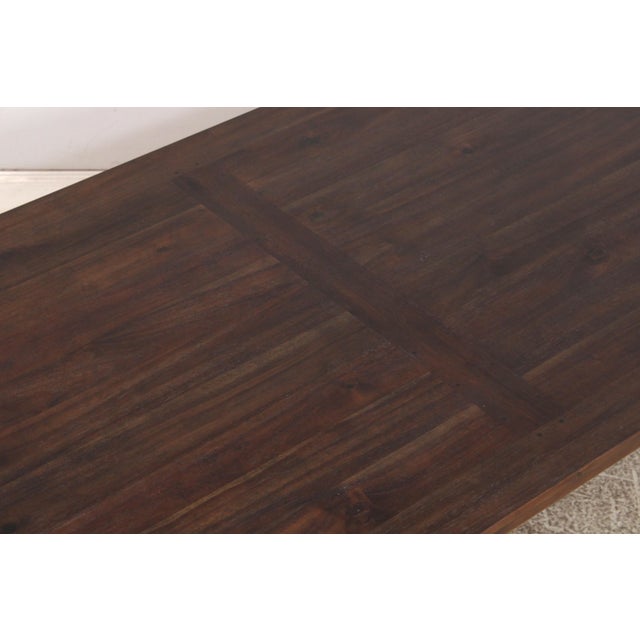 Restoration Hardware Large Farm Dining Room Table For Sale In Philadelphia - Image 6 of 14