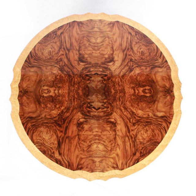 Art Deco Nesting Tables in Walnut, Set of 5 For Sale - Image 6 of 9