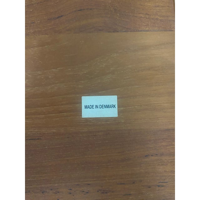 Chocolate 1970s Danish Set of 3 Coffee Table and Side Table For Sale - Image 8 of 13