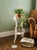 Victorian Vintage Ornate White Cast Iron Cherub Plant Stand, Victorian Revival Garden Pedestal For Sale - Image 3 of 14