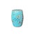 Ceramic Turquoise Blue Porcelain Flower Birds Round Barrel Stool Table For Sale - Image 7 of 10