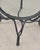 Rose Tarlow Style Twig Iron Faux Bois Garden Drinks Table For Sale - Image 11 of 18