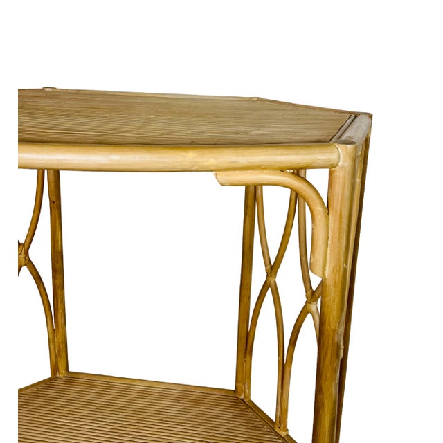 Rattan Etagere Bar For Sale - Image 10 of 10