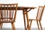 1960s Vintage Mid Century Conant Ball Spindle Dining Chairs- Set of 4 For Sale - Image 5 of 6