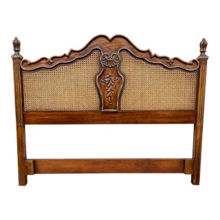 1980s Drexel Brittany Collection French Country Queen Headboard For Sale
