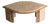2-Tone Travertine Coffee Table For Sale