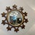Brown Keith Fritz Ball and Spike Mirror For Sale - Image 8 of 12