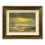 Joop Smits Painting of the Winter Sunshine with Mountain Lake by 20th Century Dutch Artist, 1995, Framed For Sale