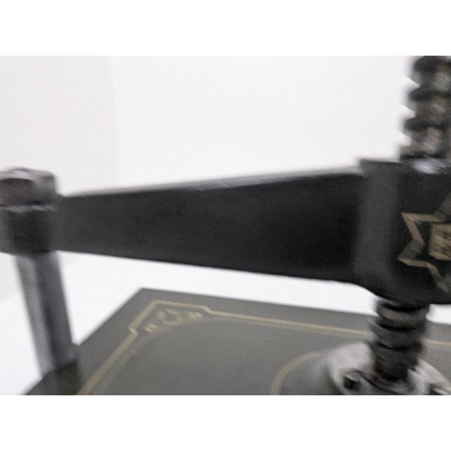 1900 - 1909 Art Nouveau Book Printing Press, Germany, 1900 For Sale - Image 5 of 12