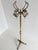 Vintage Italian Brass Hall Tree with Marble Sphere and Rotating Crown, 1960s For Sale - Image 11 of 18