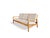 Mid-Century Danish 3-Seater Sofa in Oak For Sale - Image 4 of 11
