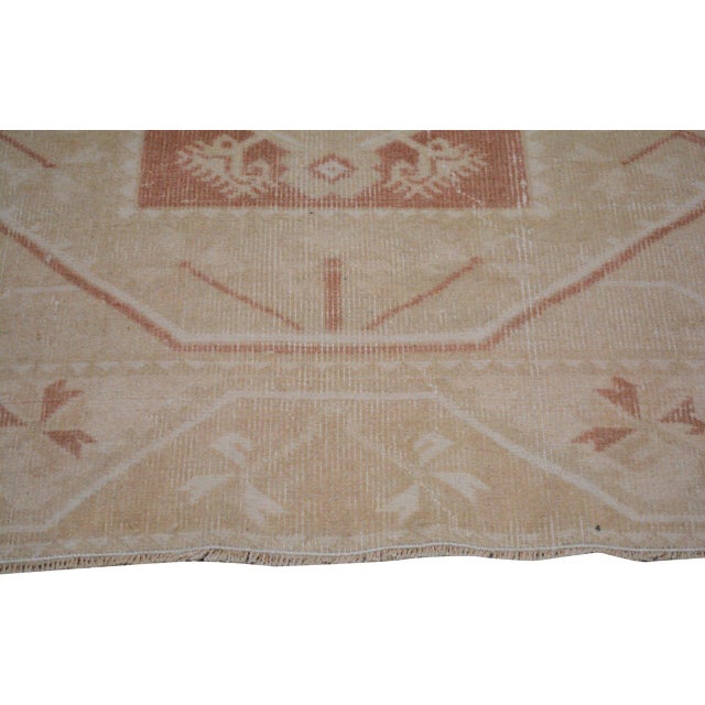 Turkish Vintage Turkish Anatolian Hand Knotted Wool Rug, 3'9''x6'5'' For Sale - Image 3 of 6