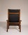 1970s Chairs in Wengé Plywood and Black Leather by Yngve Ekström for Swedese, 1970s, Set of 2 For Sale - Image 5 of 16