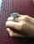 Modern 18k Gold 15.88 Carats Burma Blue Sapphire and Princess Diamond Cocktail Ring, Size 6 For Sale - Image 3 of 6