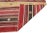 Mid 20th Century Mid 20th Century Striped Vintage Turkish Kilim Rug For Sale - Image 5 of 7