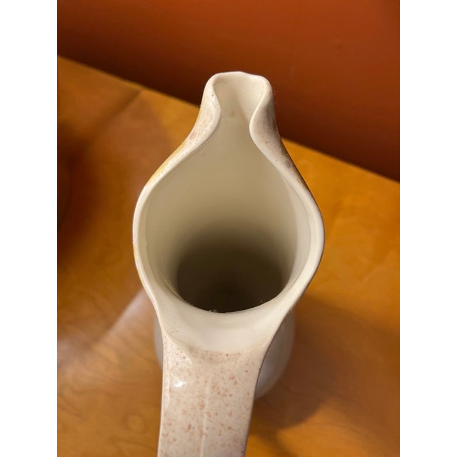 Red Wing Pottery 1950s Red Wing "Futura Golden Viking" Mid-Century Modern Ceramic Ewer For Sale - Image 4 of 7