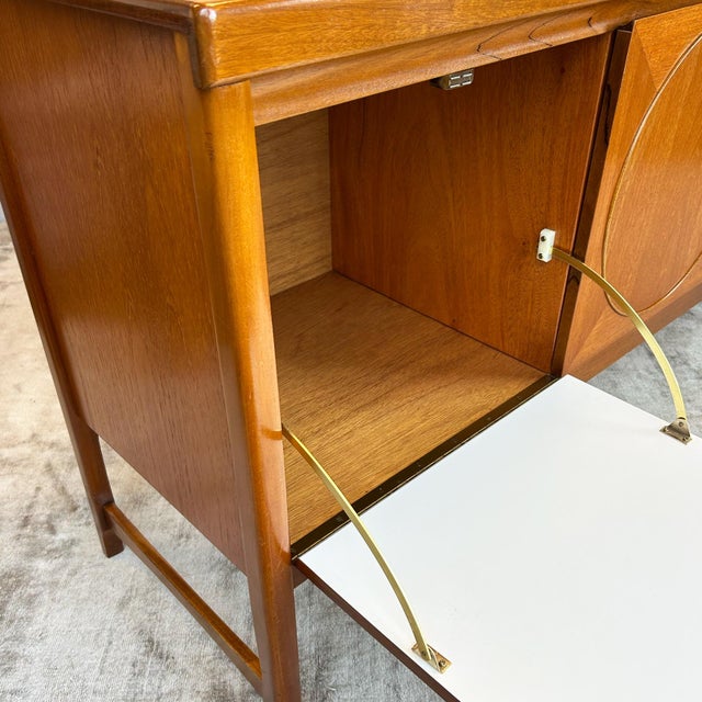 Teak Circles Sideboard from Nathan, 1960s For Sale - Image 6 of 15