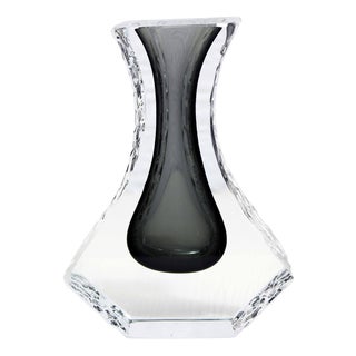 Murano Glass Vase attributed to Alessandro Mandruzzato For Sale