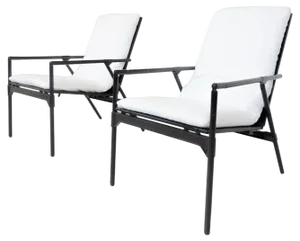 Set of Mid-Century Nena Folding Armchairs attributed to Richard Sapper for B&B Italia, 1984