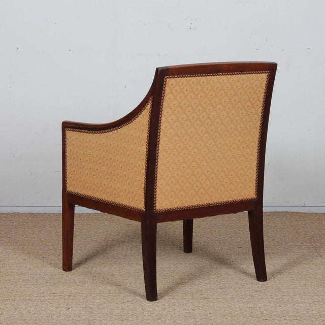 Chair in the style of Jean-Michel Frank, 1930s For Sale - Image 6 of 12