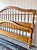 1970s Vintage Solid Wood King Spindle Bedframe | Cottage Core Farmhouse Traditional For Sale - Image 5 of 6