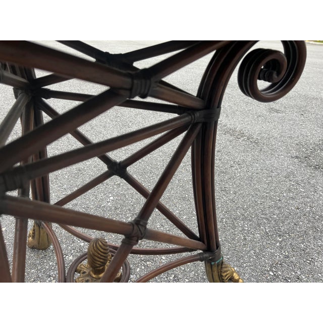 Mid 20th Century Maitland Smith Vantage Side Table For Sale In West Palm - Image 6 of 8