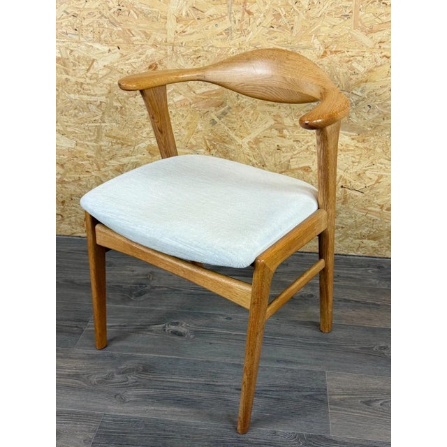 Vintage Oak Dining Chair by Erik Kirkegaard, 1960s For Sale - Image 3 of 18
