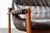 Wood Brazilian Modern Leather Sofas and Lounge Chair by Percival Lafer, 1970s, Set of 3 For Sale - Image 7 of 18