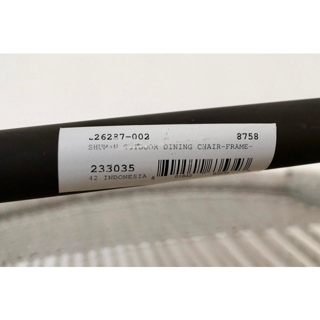 Outdoor Aluminum & Rope Armchairs by Four Hands - A Pair For Sale - Image 12 of 12