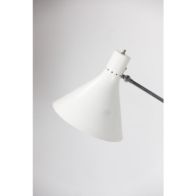 1950s Italian Single Arm Floor Lamp by Angelo Lelii for Arredoluce For Sale In Pittsburgh - Image 6 of 12
