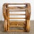 Wood Boho Chic Three Strand Rattan Pretzel Sofa and Chair After Frankl -2 Pieces For Sale - Image 7 of 13